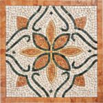 Palladian Marble Rosettes